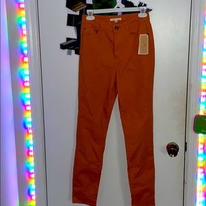 Orange Copper Key Pants